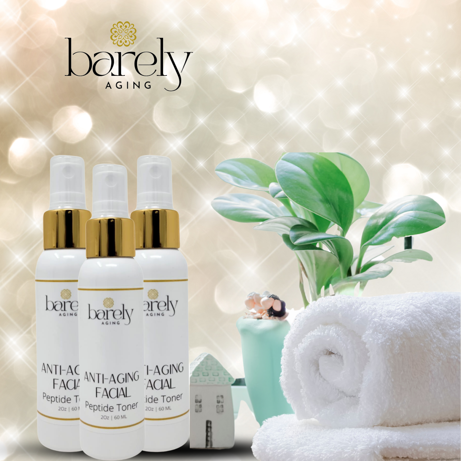 Anti-Aging Facial Peptide Toner