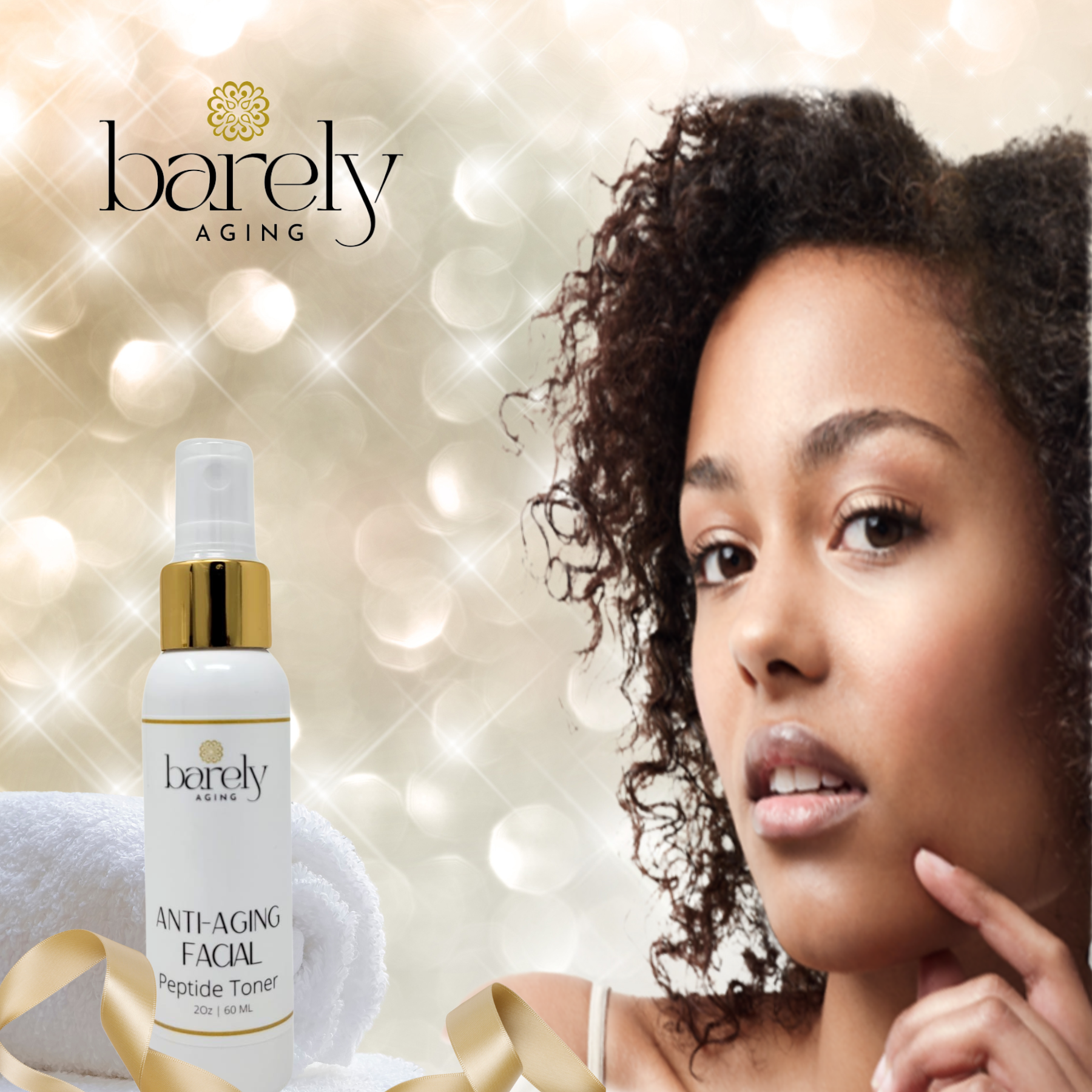 Anti-Aging Facial Peptide Toner