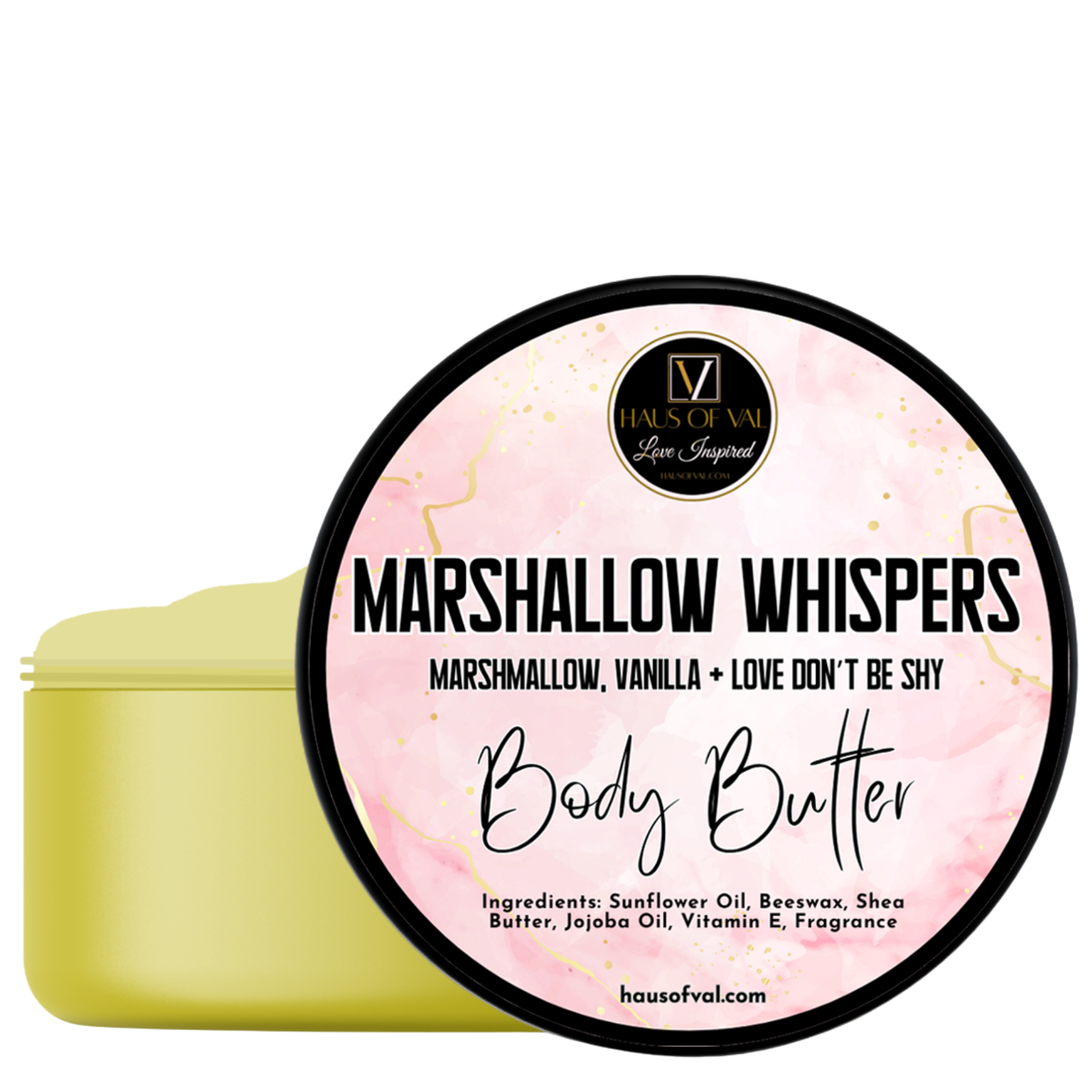 MARSHMALLOW WHISPERS by Haus of Val Body Butter, Buttercream, Mist and Body Oil