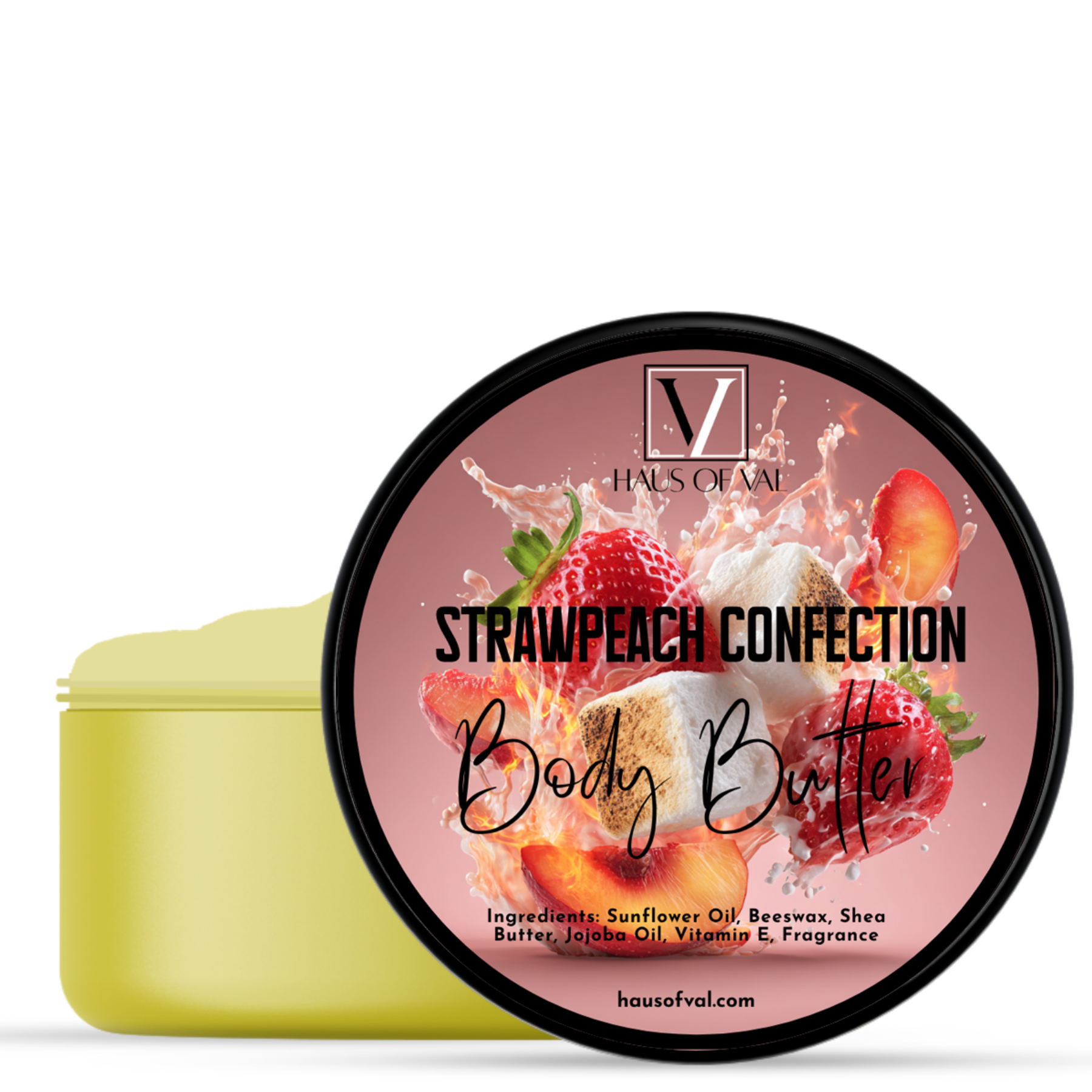 Strawpeach Confection