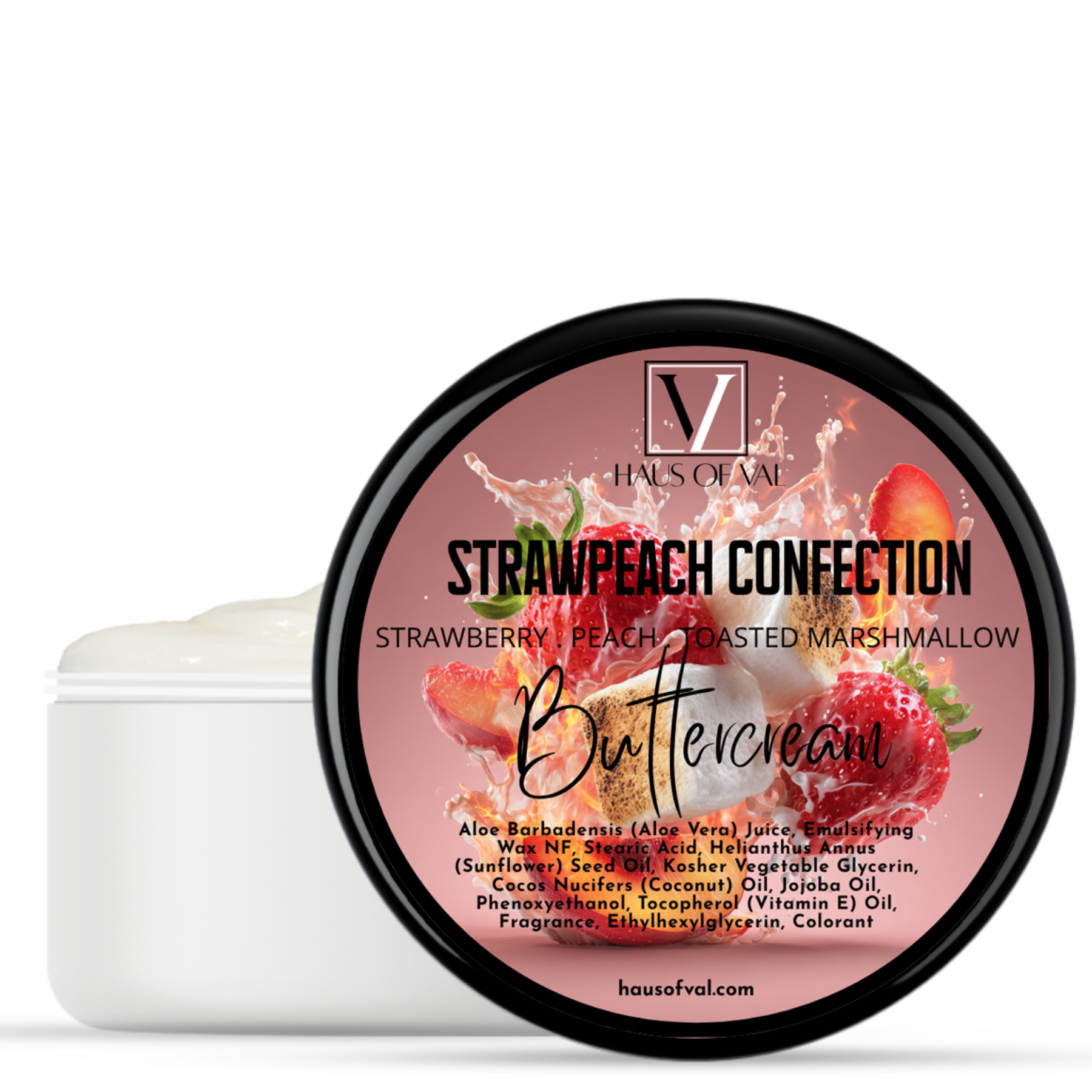 Strawpeach Confection