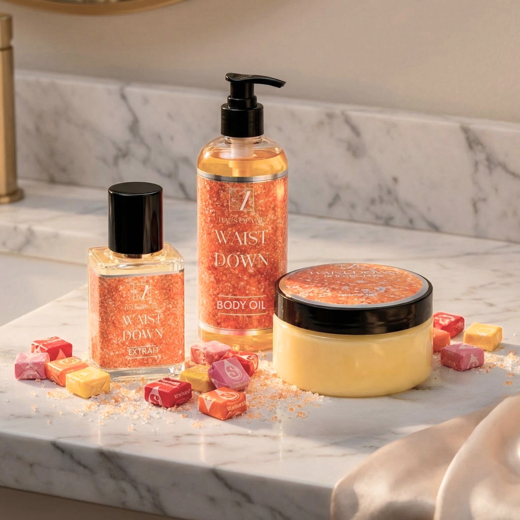 Waist Down Large Body Butter Trio