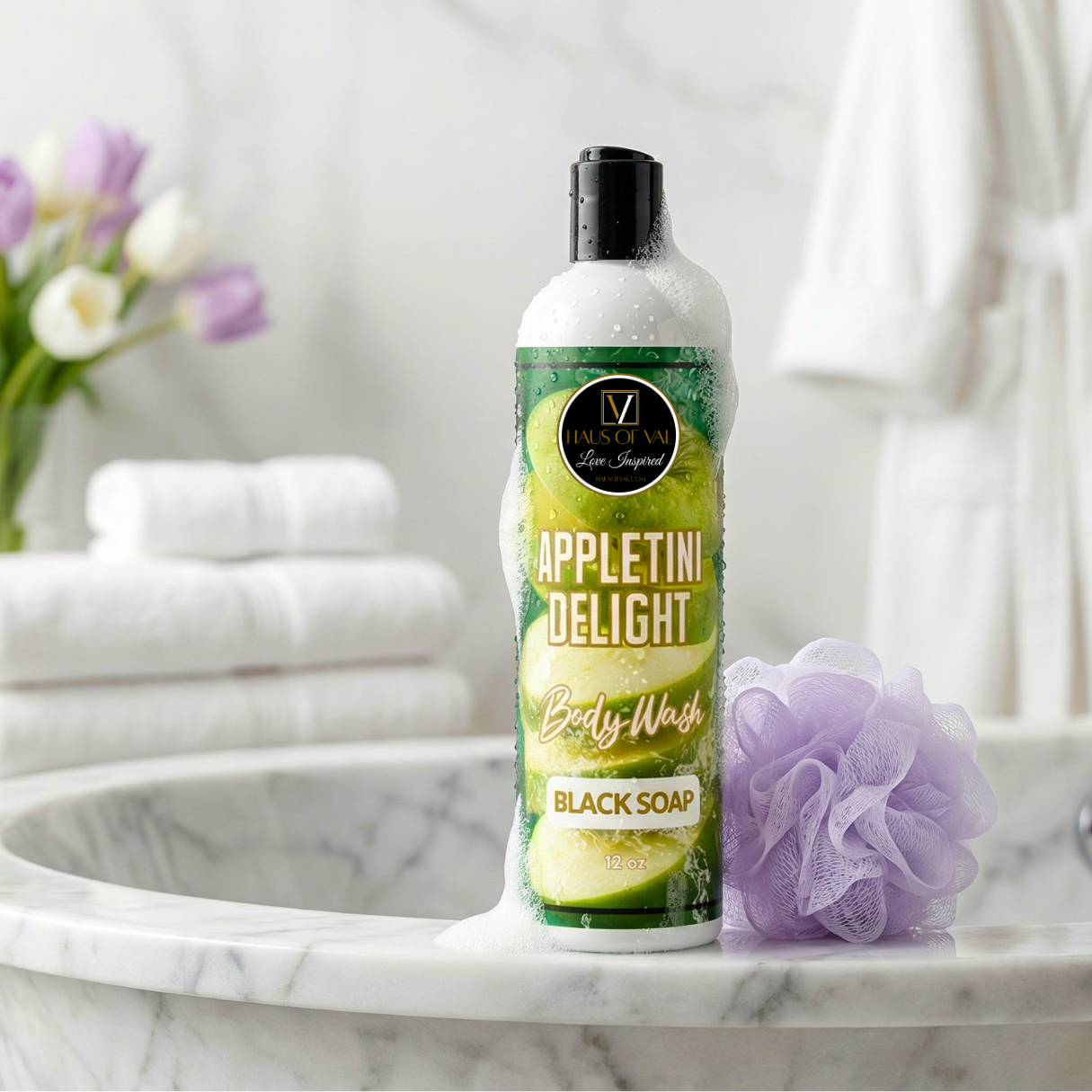 Black Soap Body Wash  | Aromatherapy 12 Oz