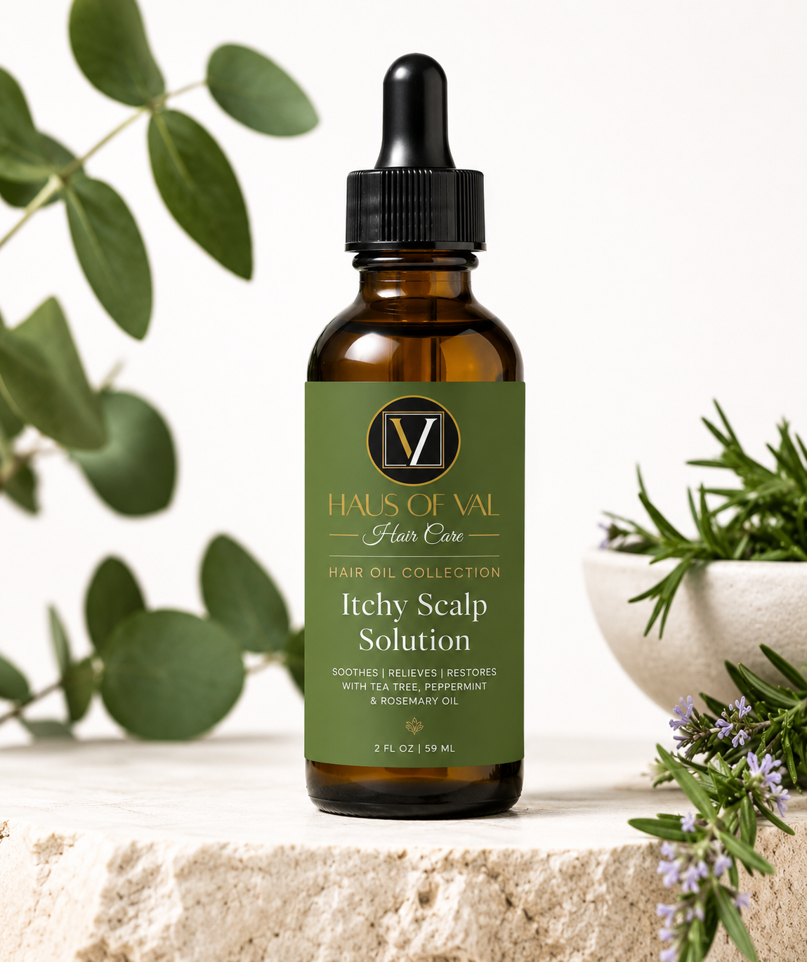 Itchy Scalp Solution Hair Oil