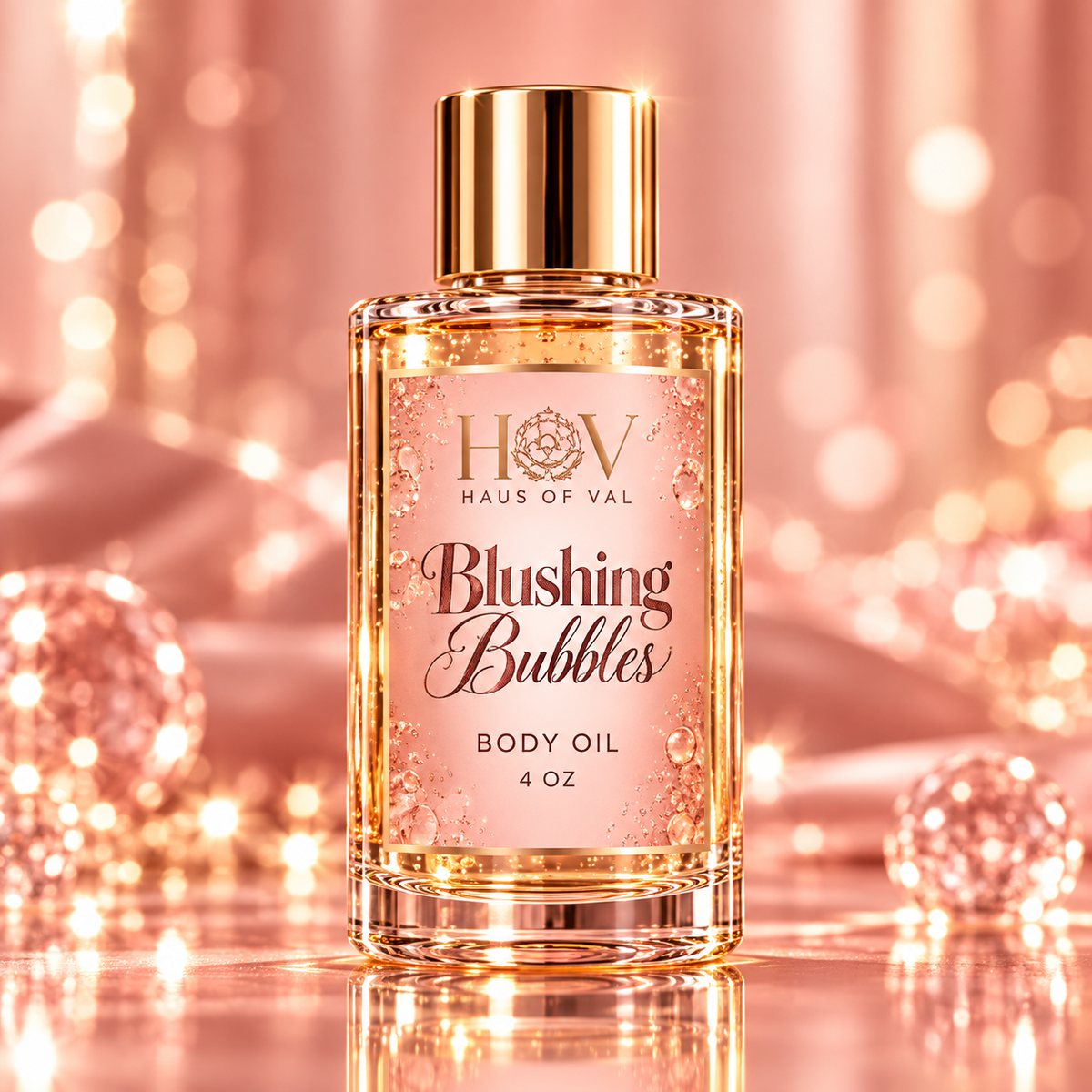 Blushing Bubbles Body Oil
