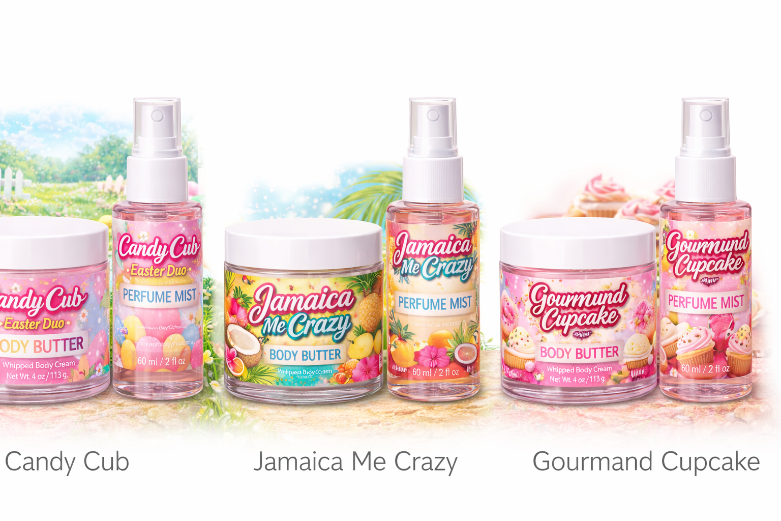Easter Duo - CoCo Shea Butter 4 Oz & Perfume Mist 60 ml