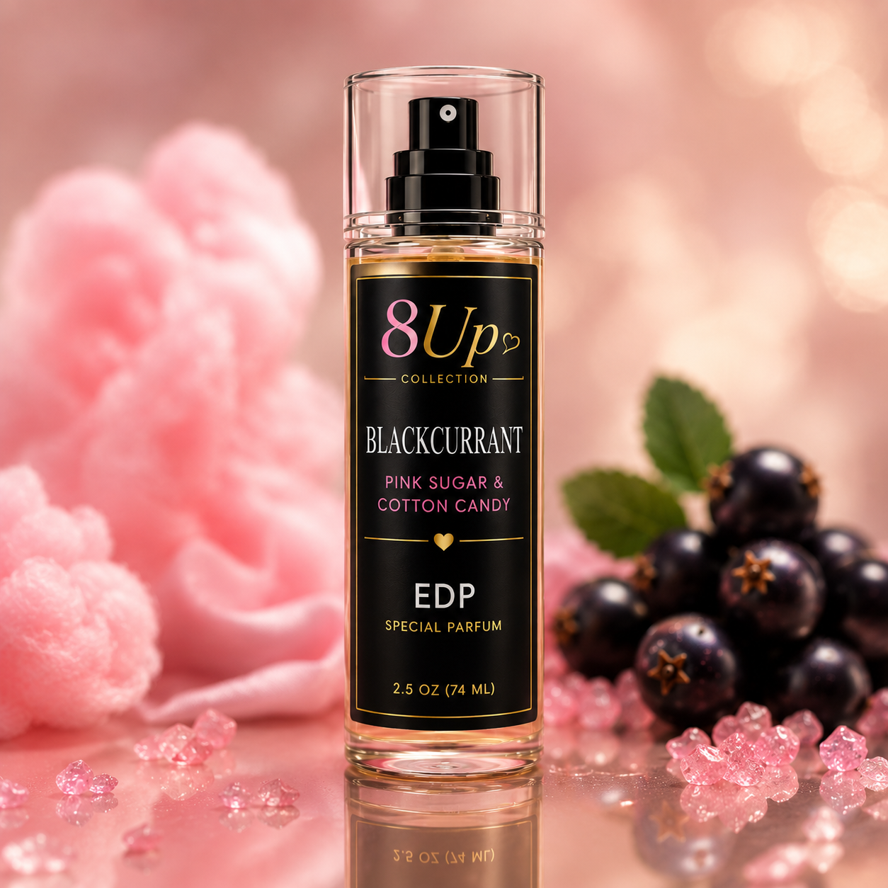Black Currant Pink Sugar & Cotton Candy