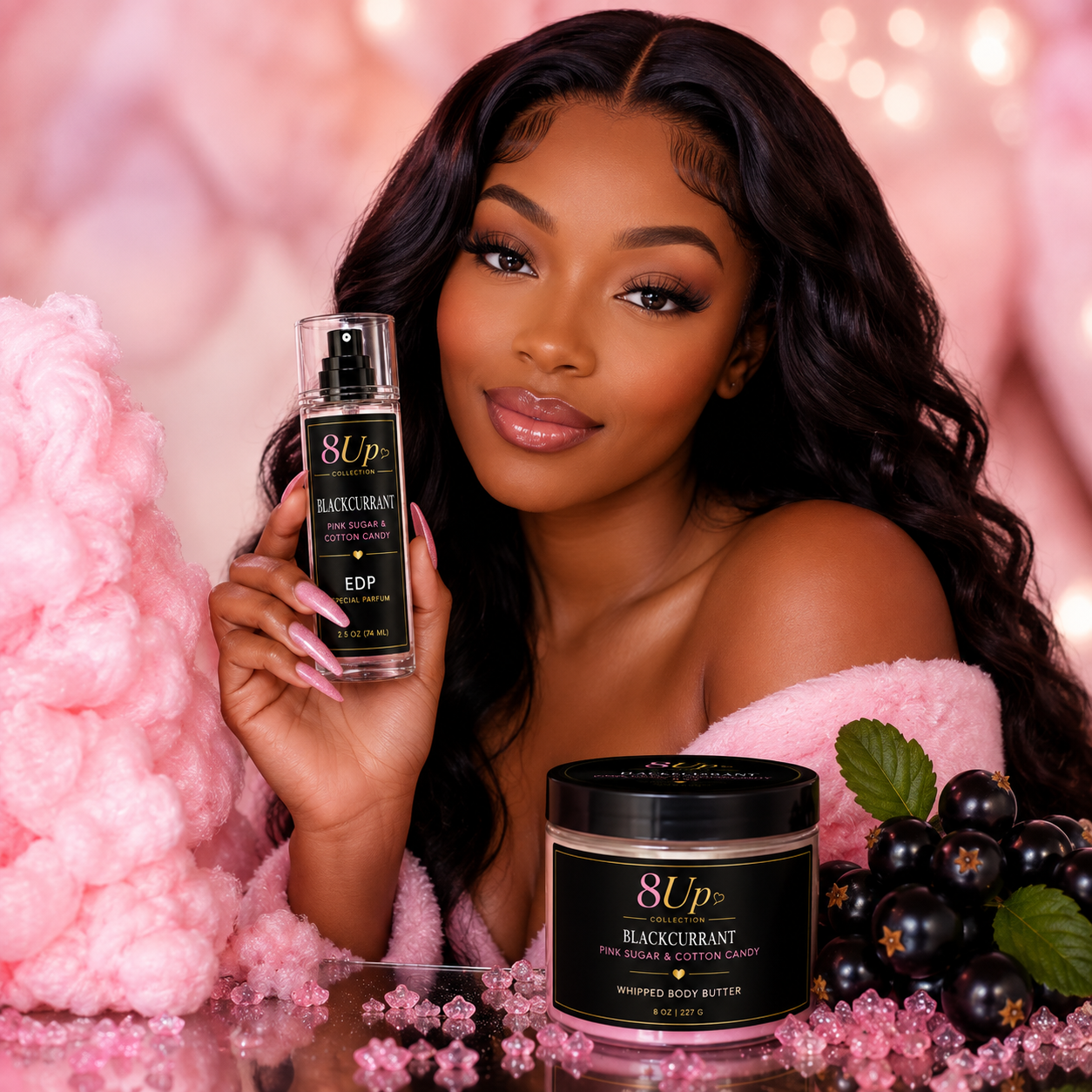 Blackcurrant Pink Sugar & Cotton Candy EDP