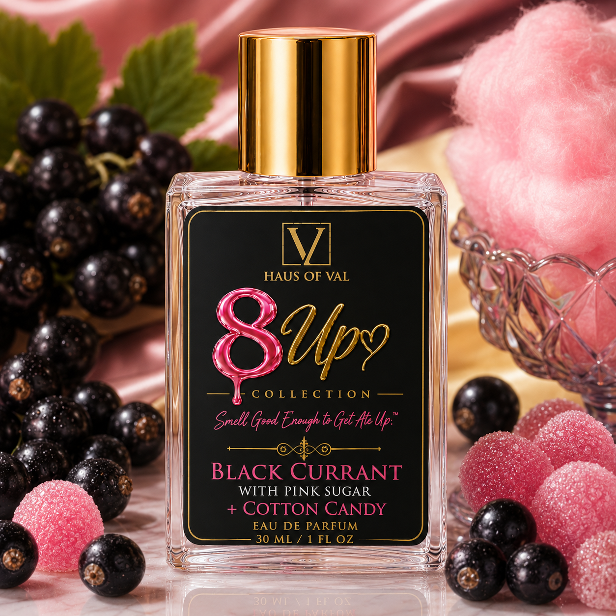 Black Currant Pink Sugar & Cotton Candy