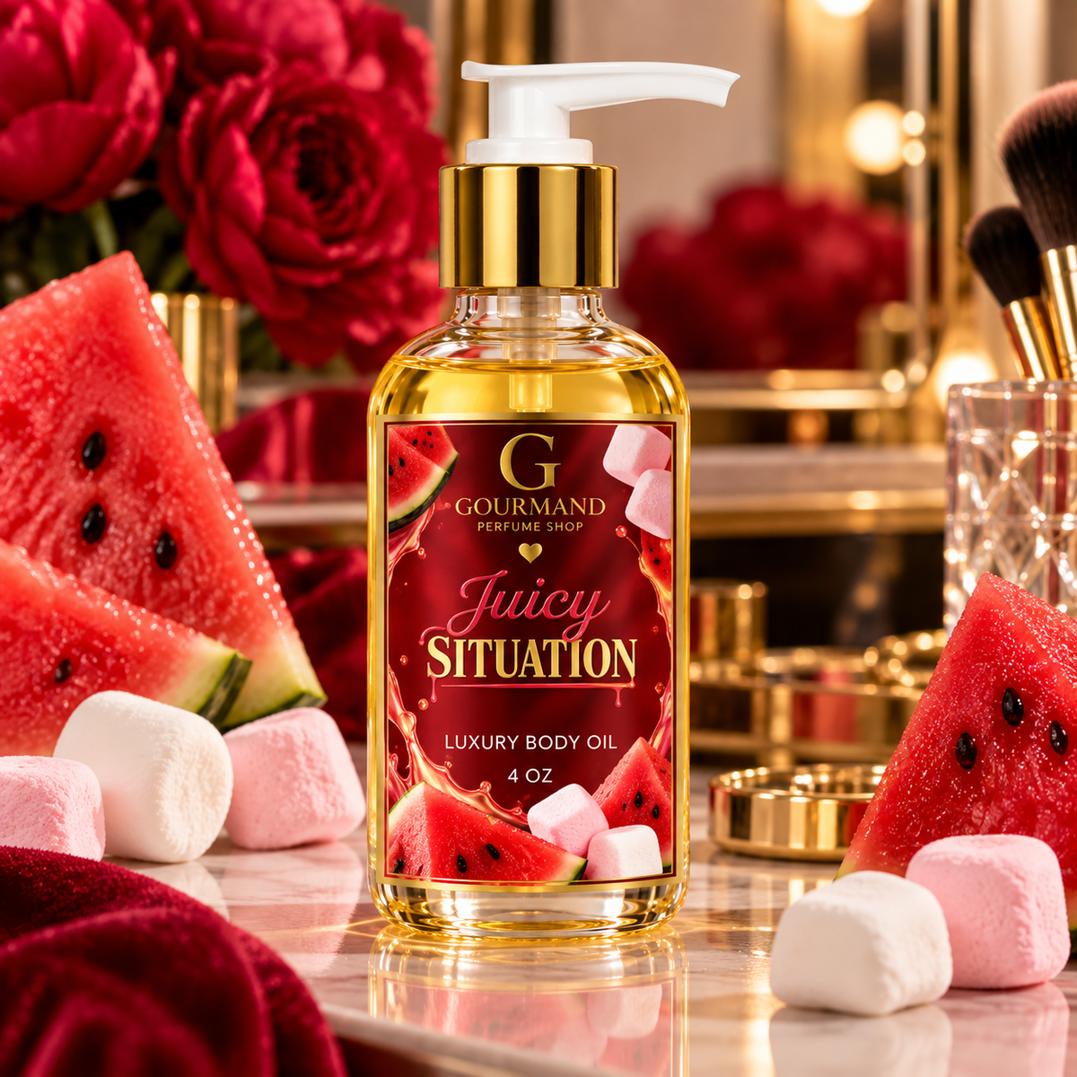 Juicy Situation 🍉💗4 Oz Luxury Body Oil