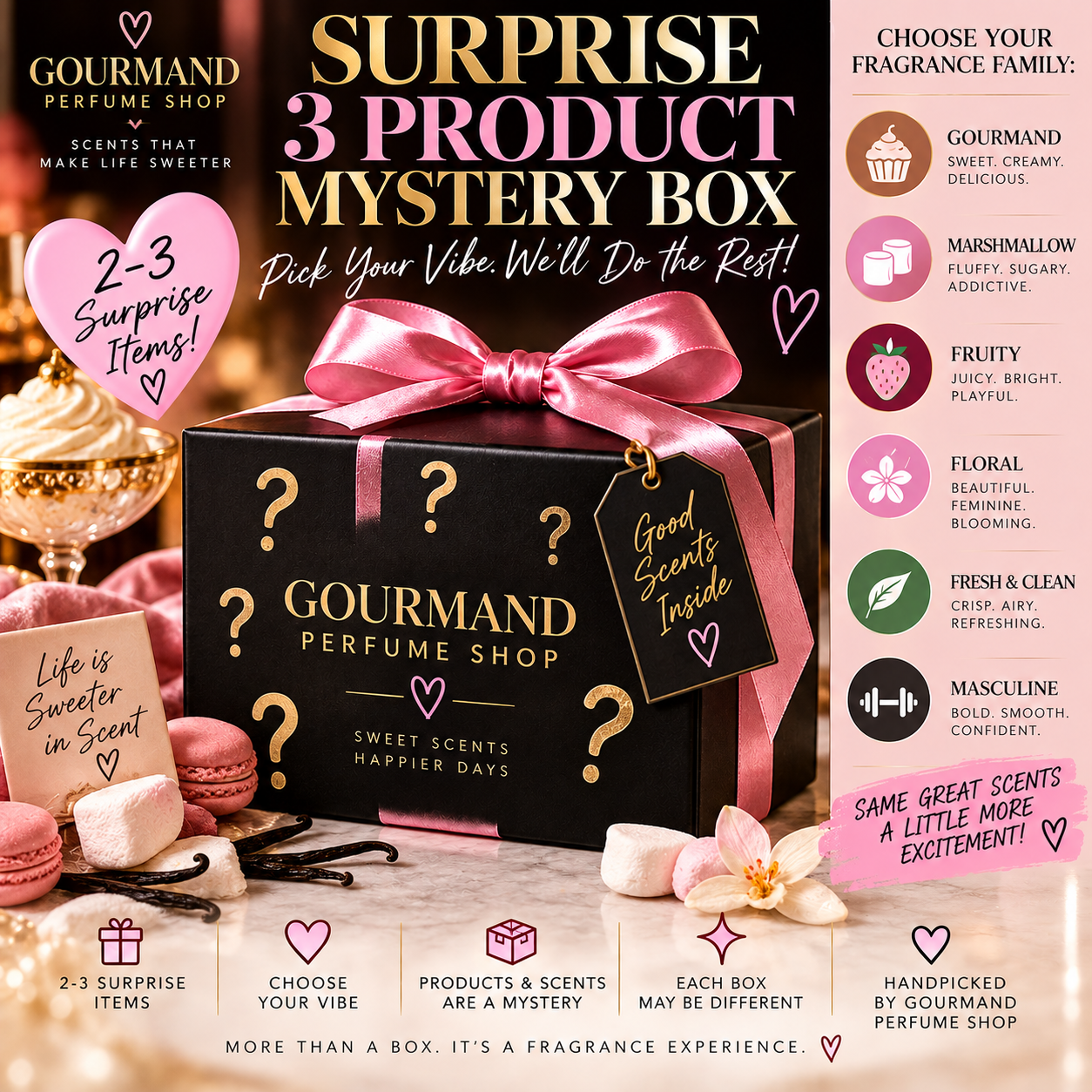 3 ITEM MYSTERY BOX
