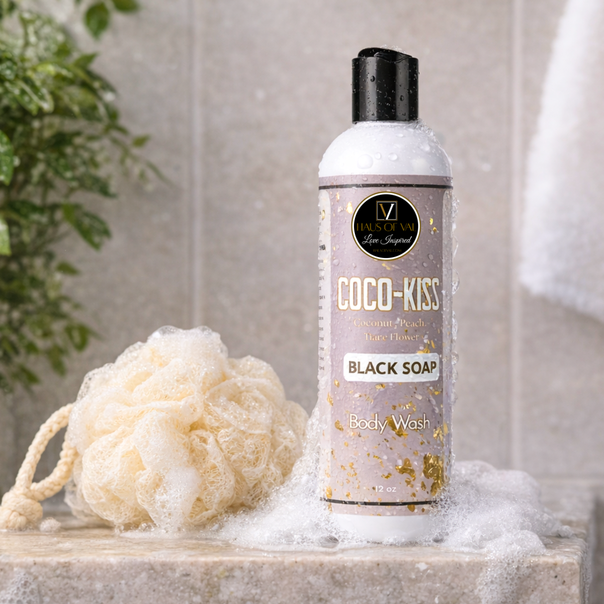 Black Soap Body Wash  | Aromatherapy 12 Oz
