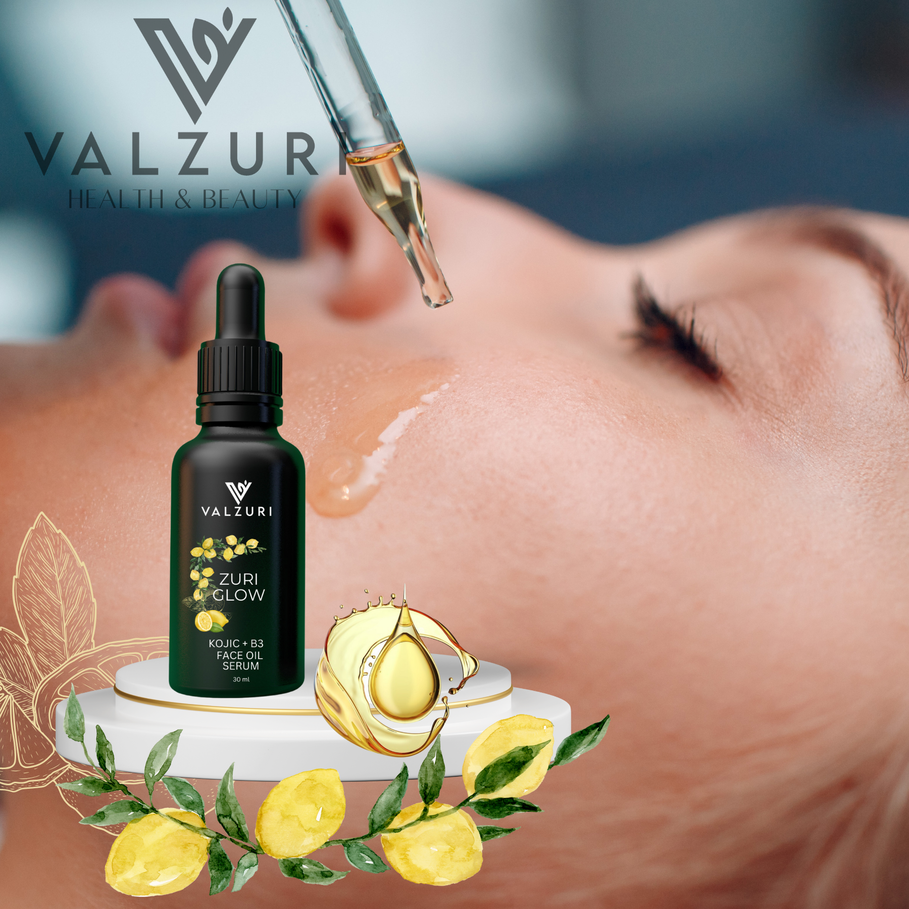 Zuri Glow Brightening Face Oil Serum