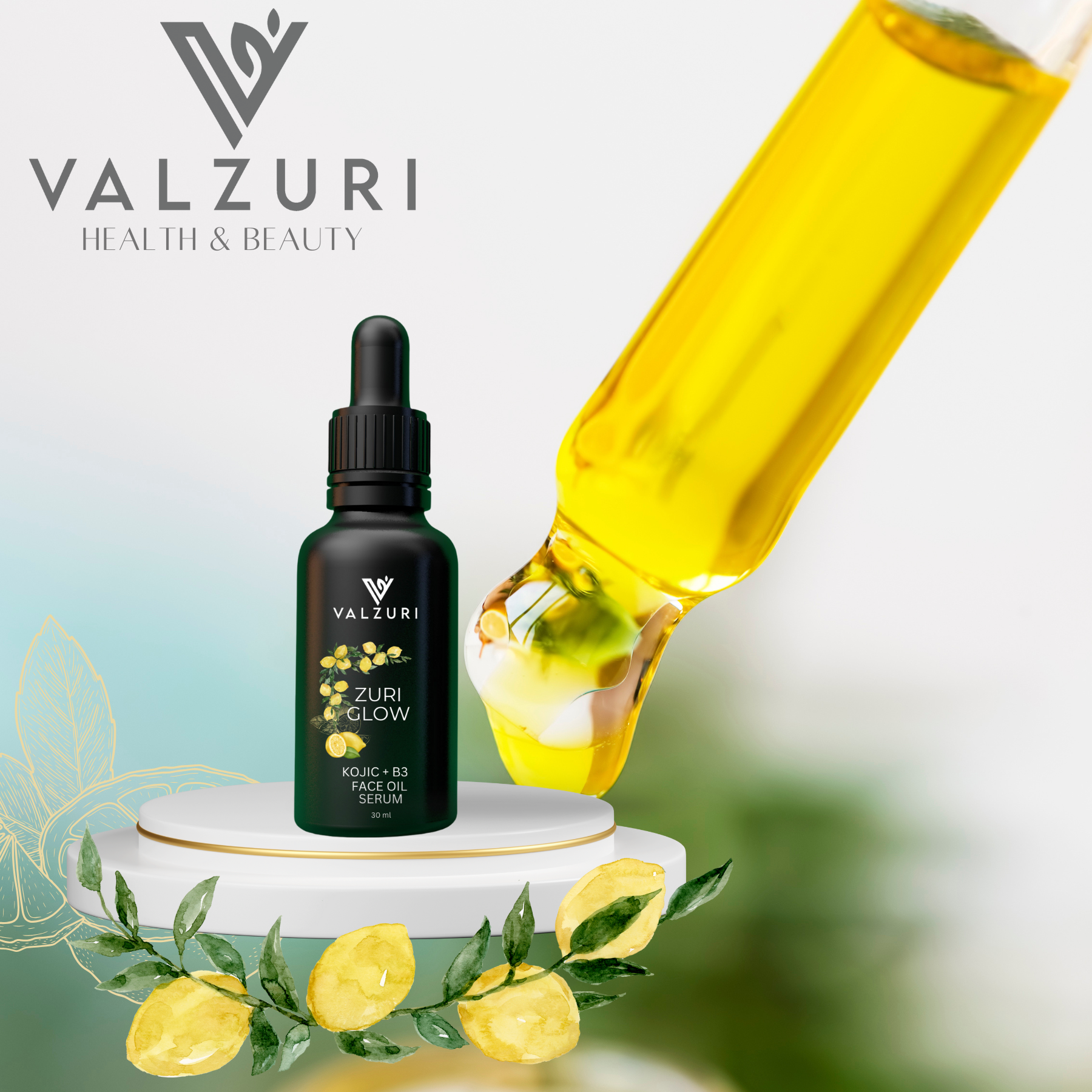 Zuri Glow Brightening Face Oil Serum