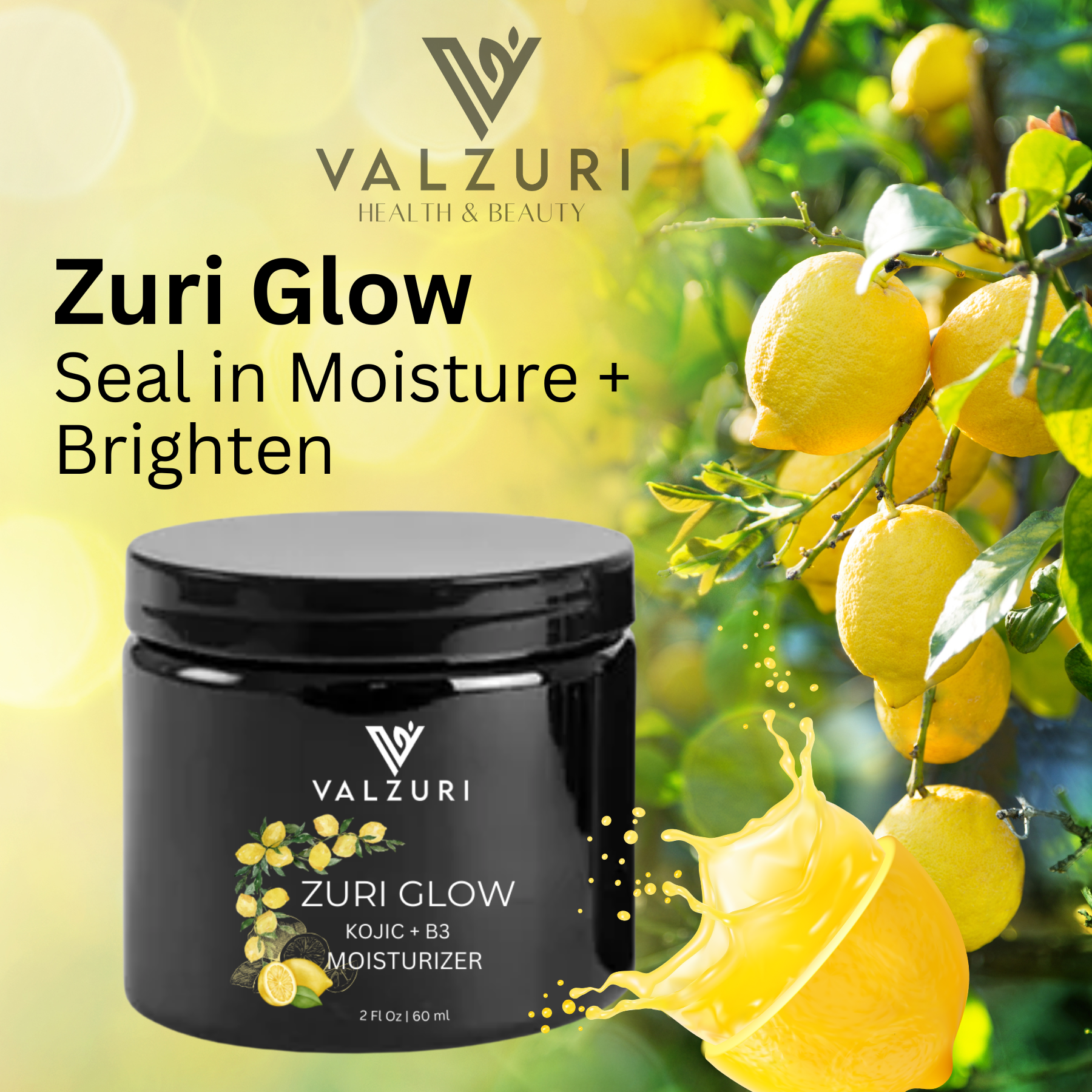 Zuri Glow Brightening Facial Moisturizer