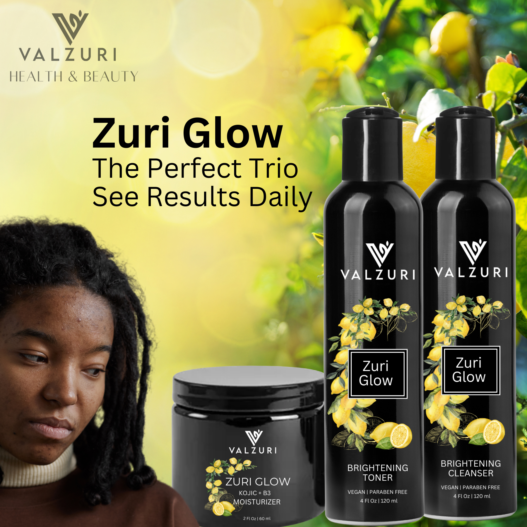 Zuri Glow Basics 3-Piece Bundle