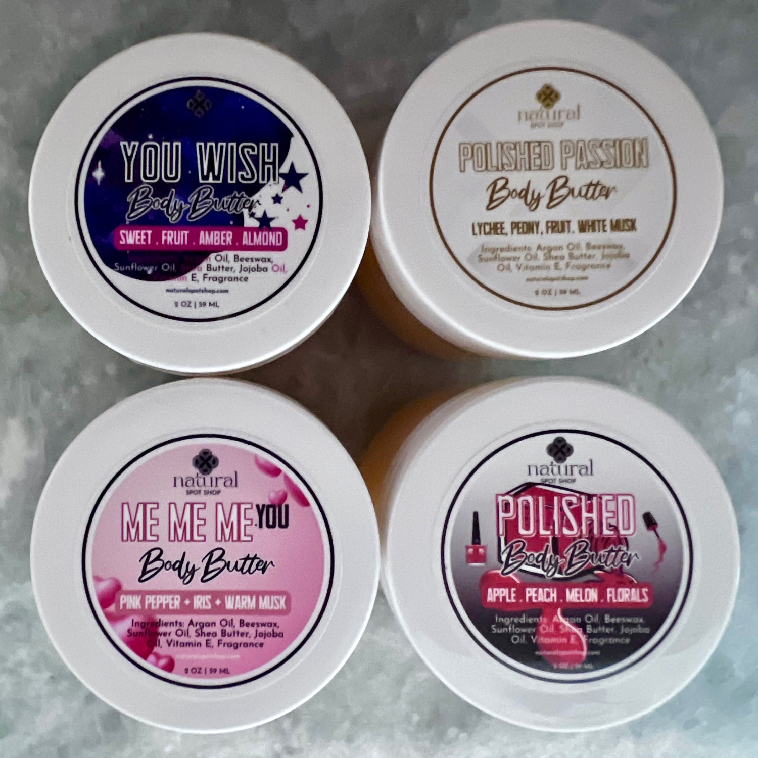 Body Butter Fruity-Floral Sample Pack