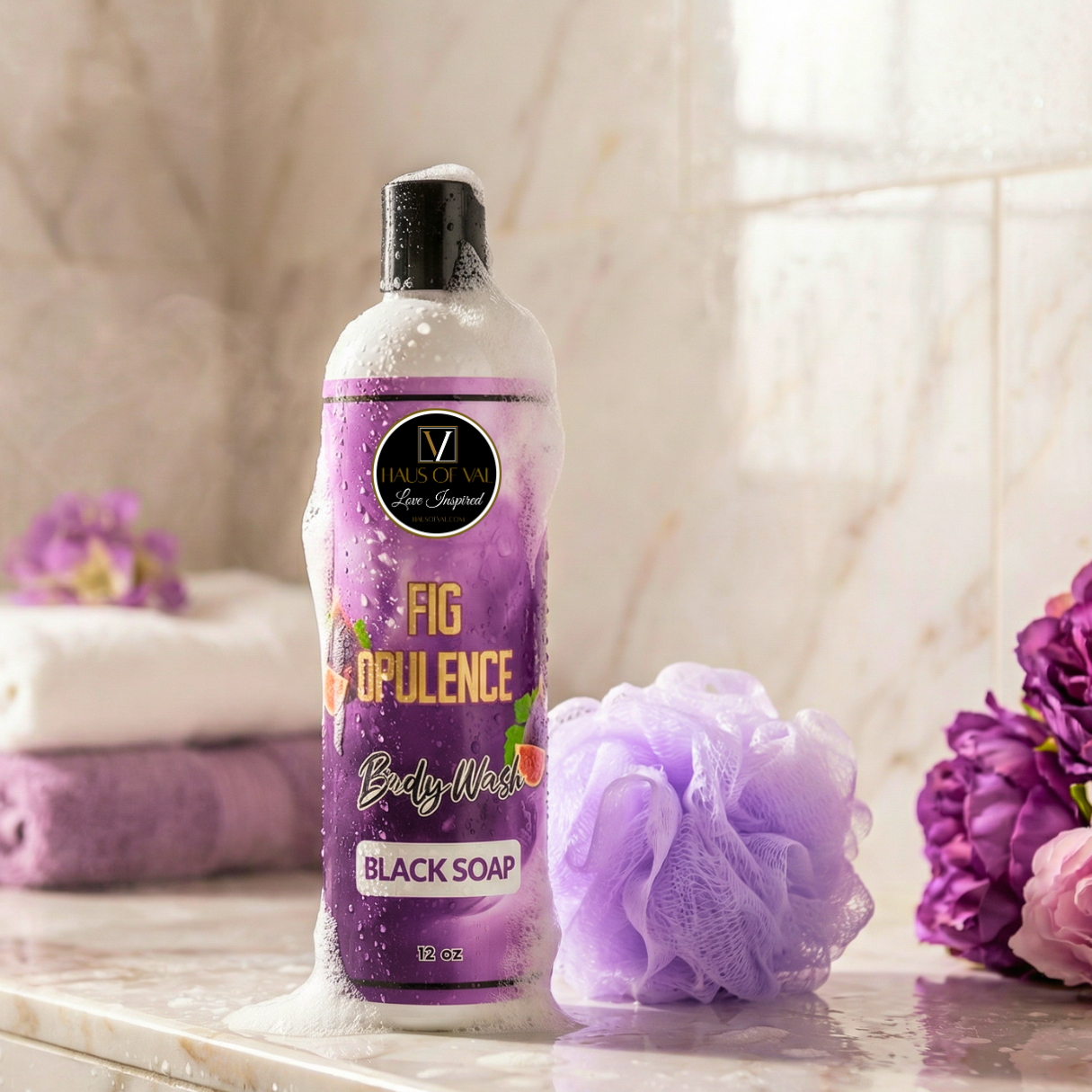 Black Soap Body Wash  | Aromatherapy 12 Oz