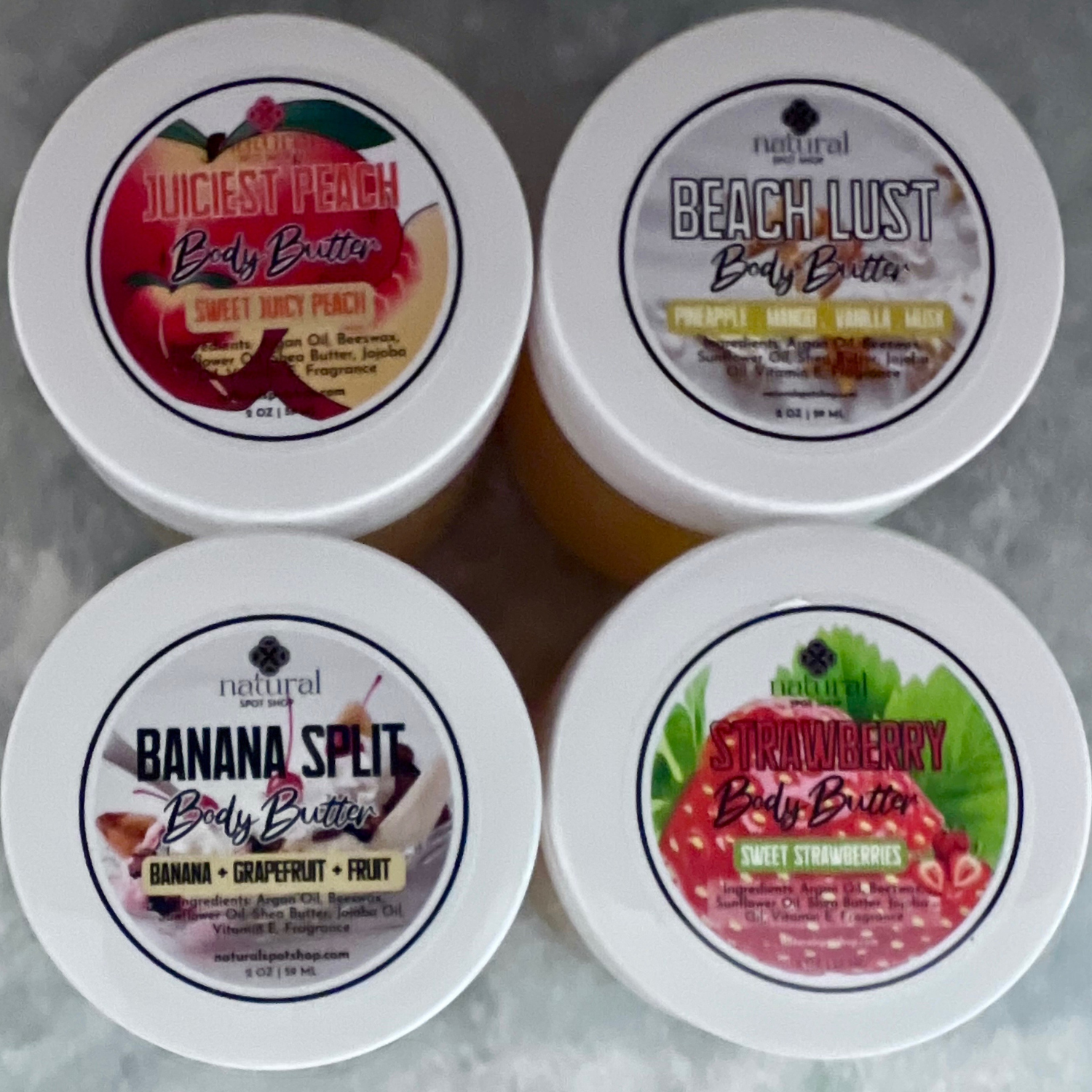 Body Butter Fruity -Floral Sample Pack