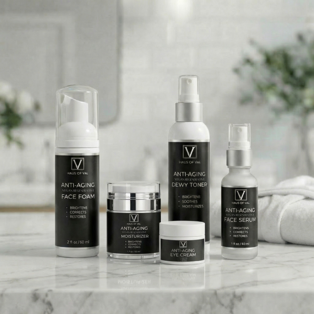 Vegan Regenerative Anti-Aging Skincare