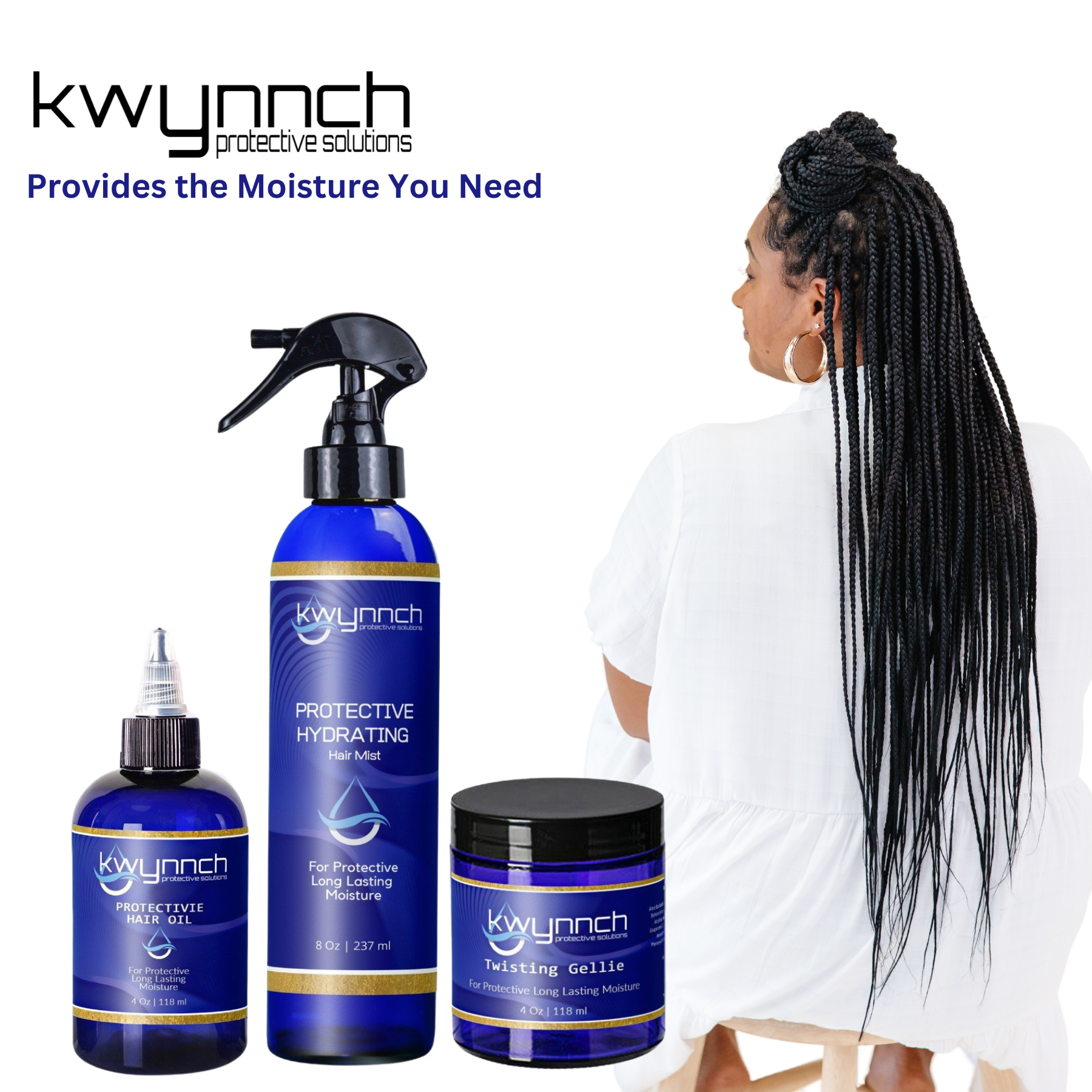 Kwynnch Protective Style 3 Pc Kit