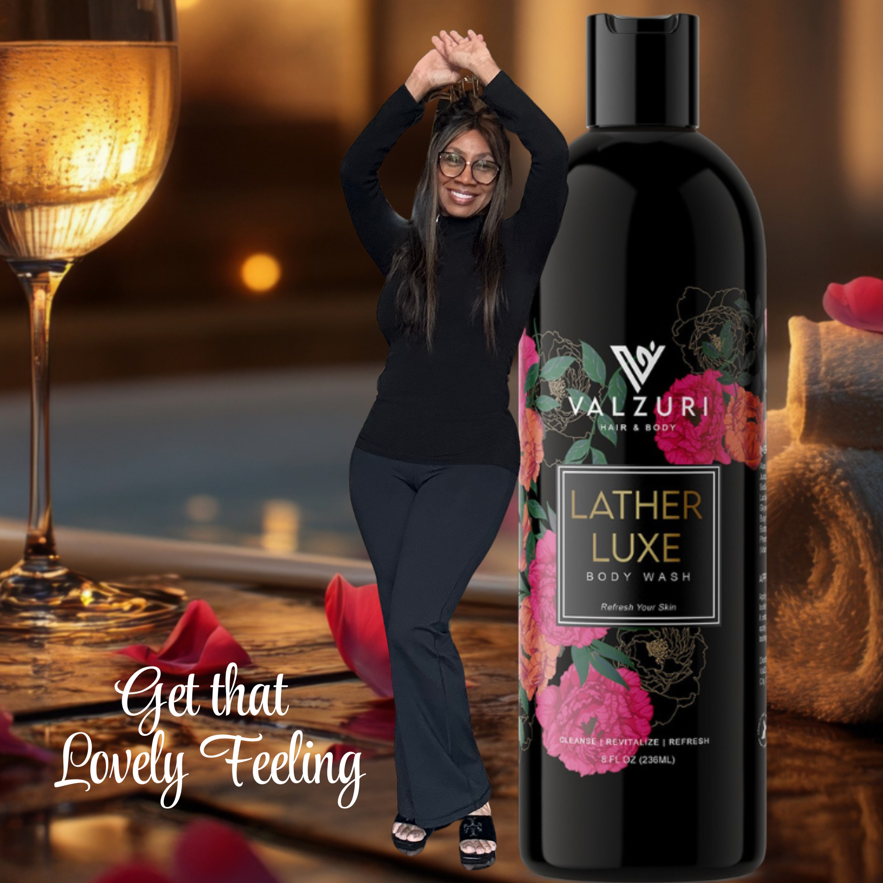 UZuri Lather Luxe Body Wash