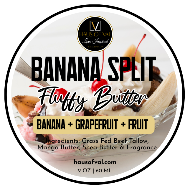 Fluffy Butter - Banana Split
