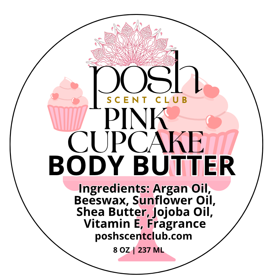 Pink Cupcake - Delicious Candy, Cake, Frosting
