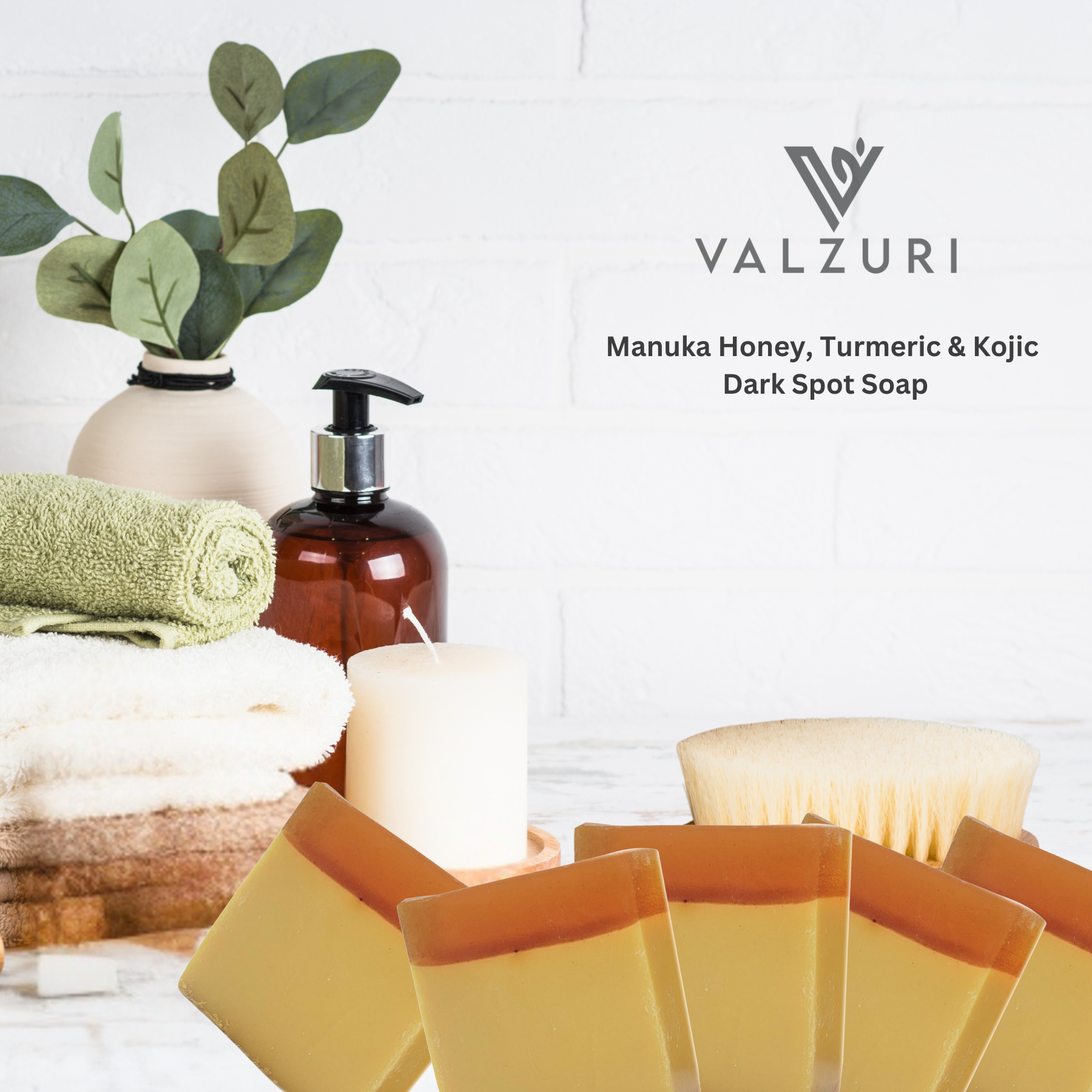Manuka Honey, Turmeric & Kojic Dark Spot Soap