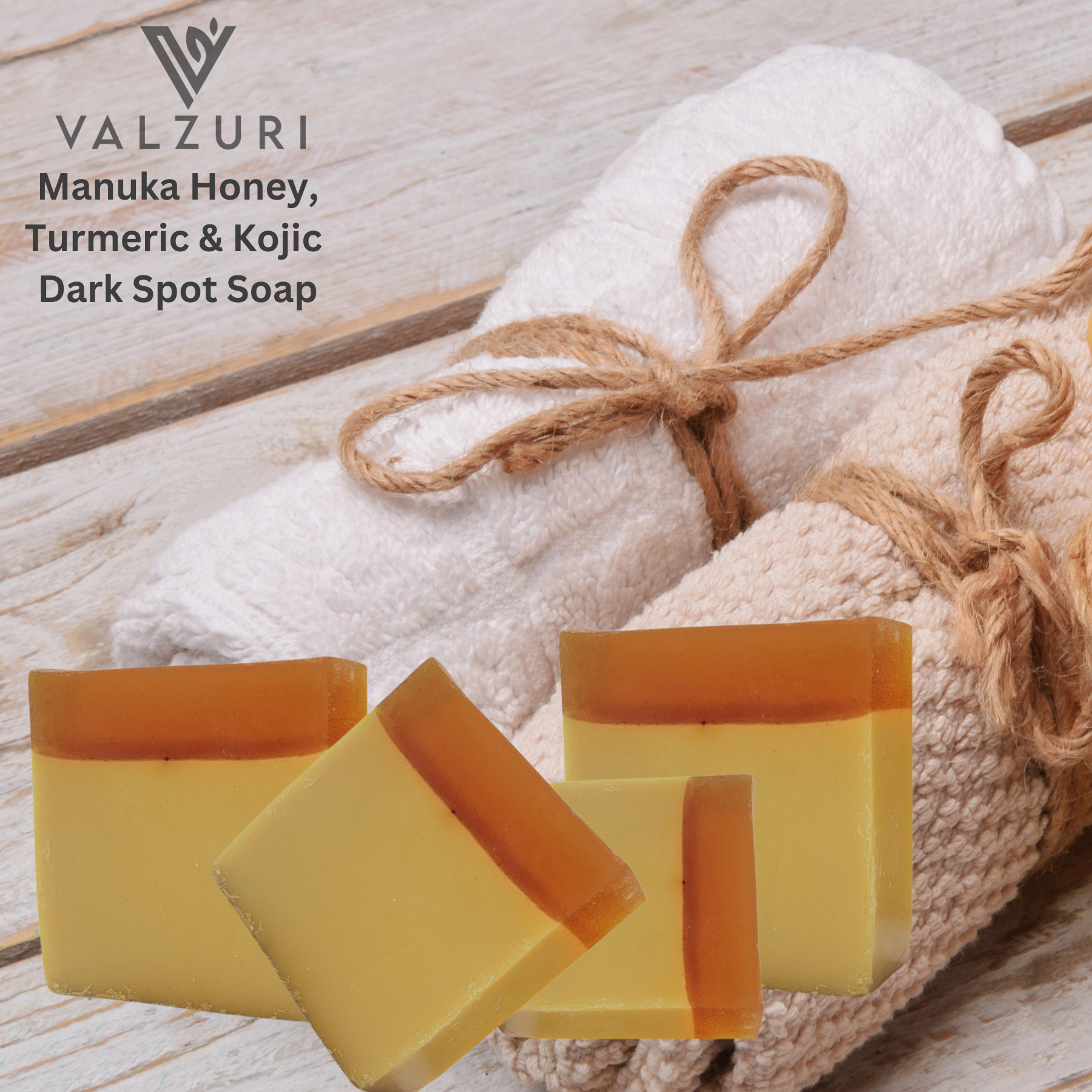 Manuka Honey, Turmeric & Kojic Dark Spot Soap