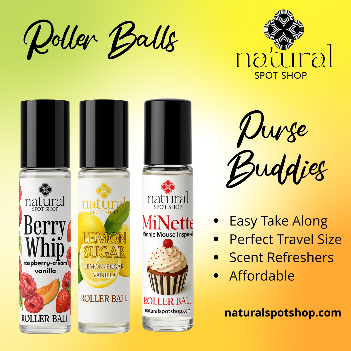 3 Pc Roller Ball Trio