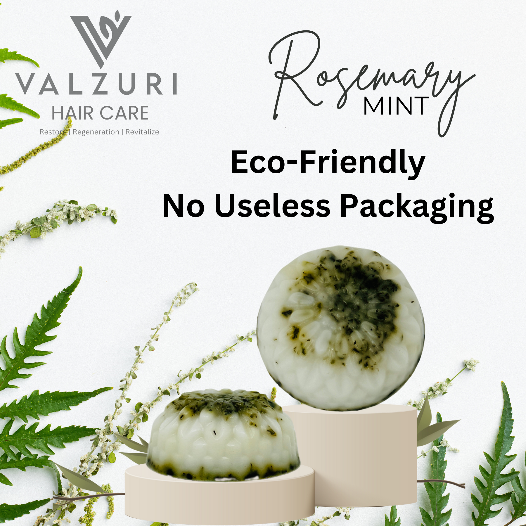 Jamaican Black Castor Oil & Rosemary Mint Shampoo Bars