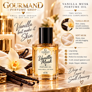 Vanilla Musk Juice Drip Perfume Oil