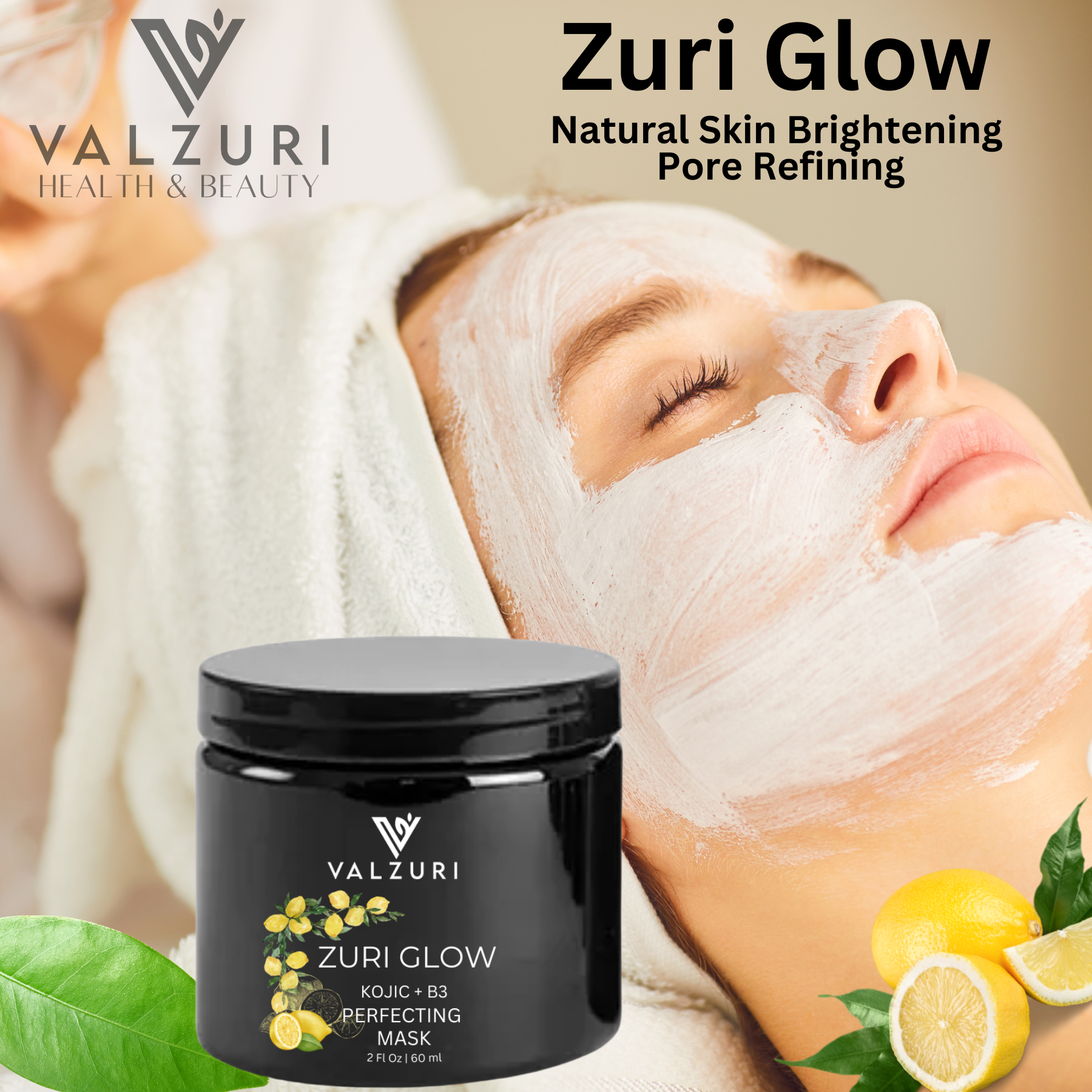 Zuri Glow Brightening Perfecting Face Mask