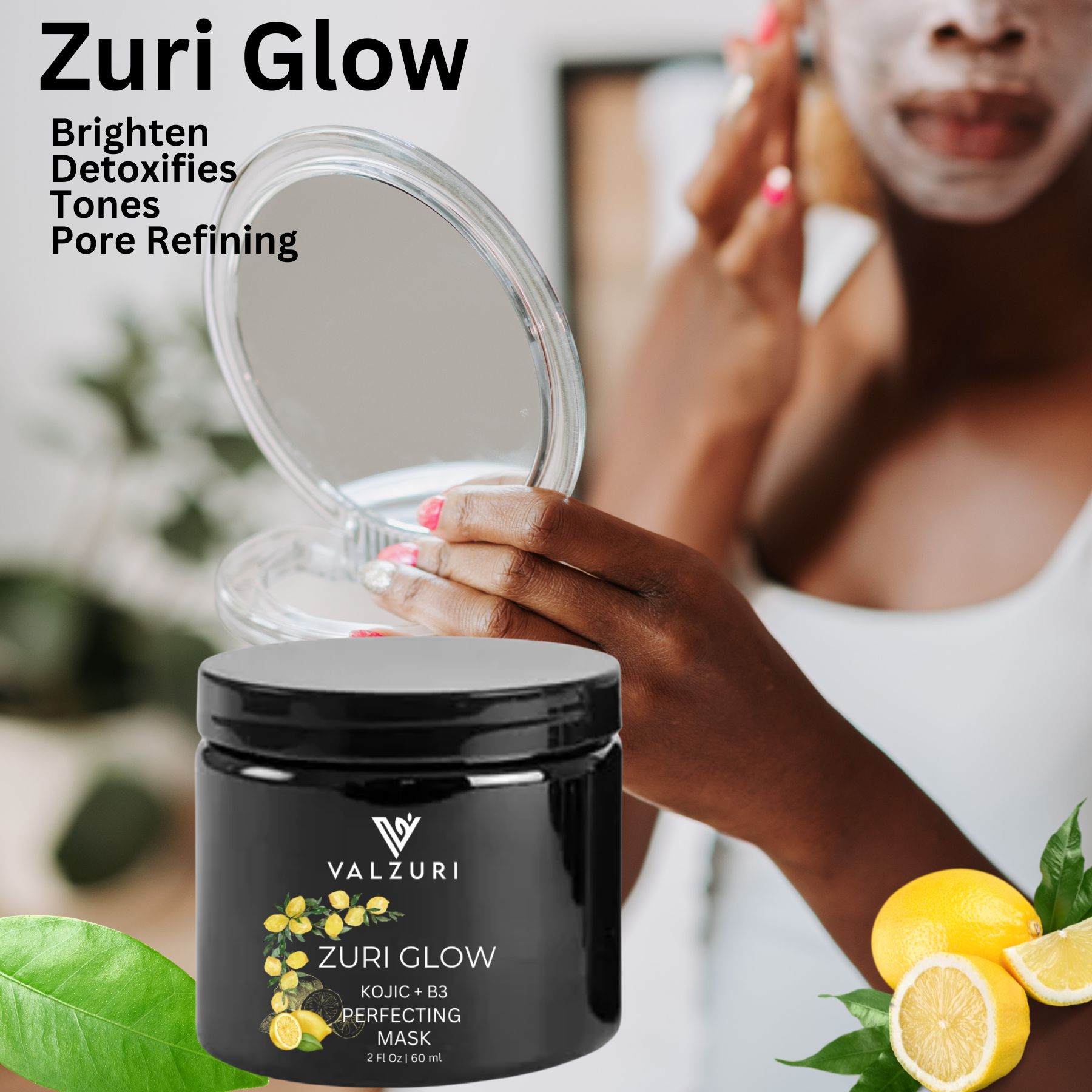 Zuri Glow Brightening Perfecting Face Mask