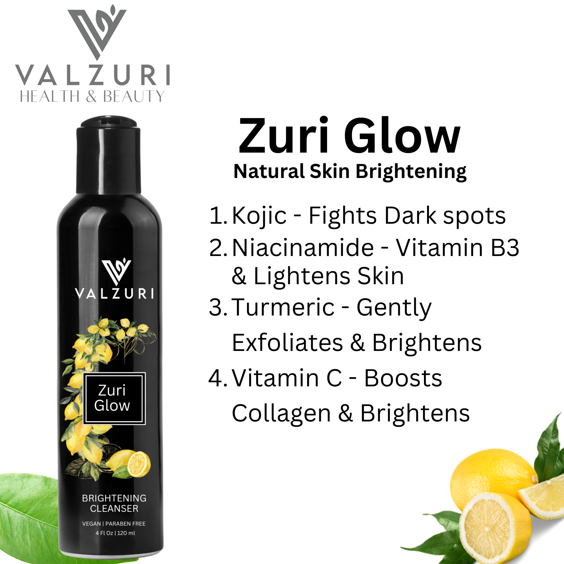 Zuri Glow Brightening Cleanser
