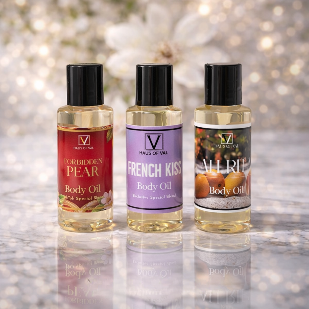 Skin-Nourishing 2 oz Body Oil Trio